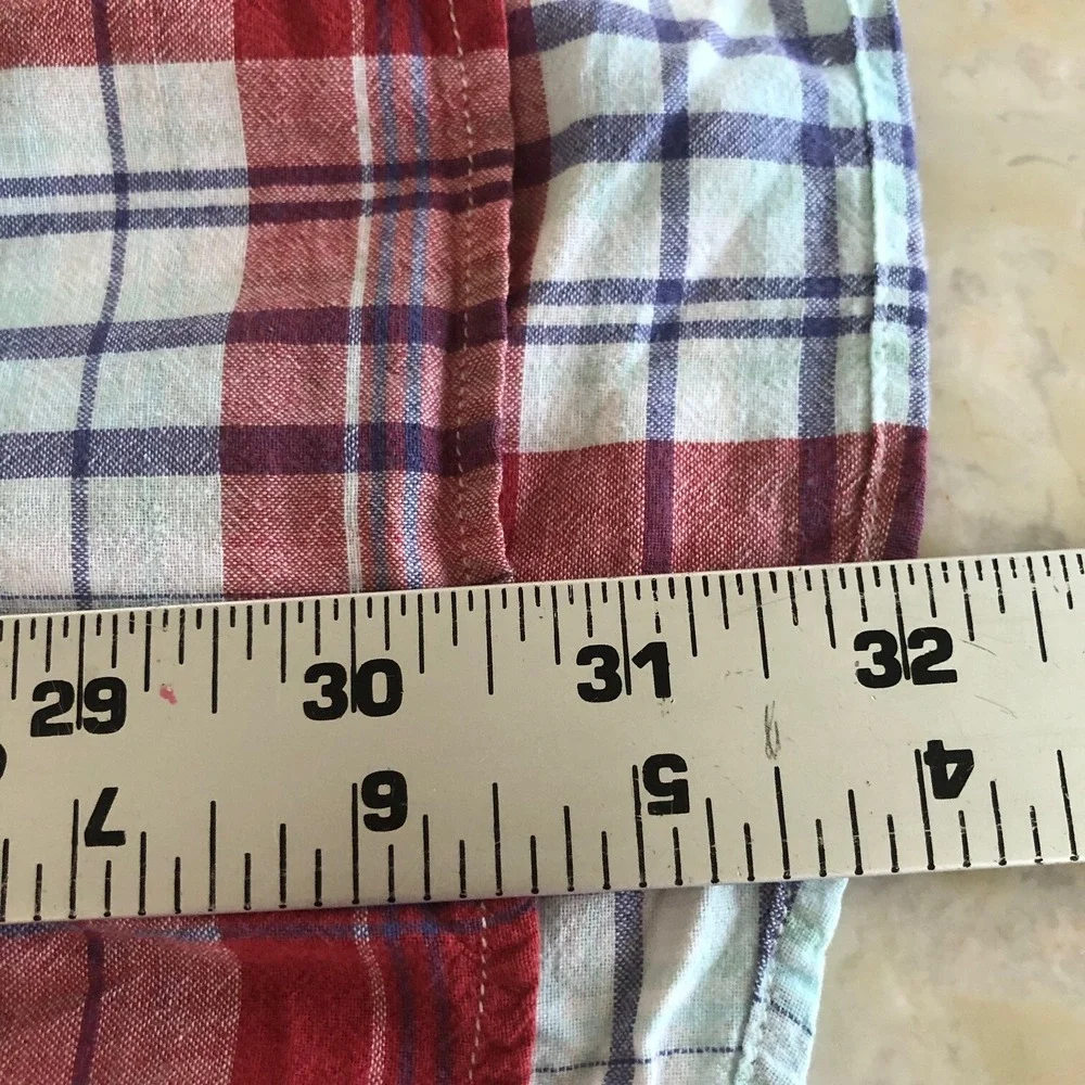 Ralph Lauren Plaid Shirt Mens L Button Down Cotton India Preppy‎ Casual Pony